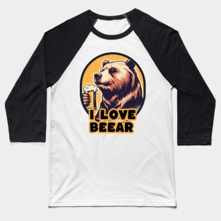 beer bear Baseball T-Shirt